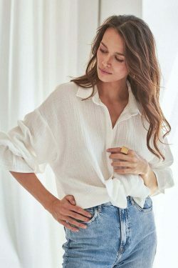 Starry Serenity Shirt - Y2K Aesthetic Top with Coquette Style and Grunge Vibes