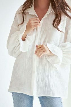 Starry Serenity Shirt - Y2K Aesthetic Top with Coquette Style and Grunge Vibes