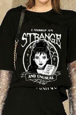 Strange & Unusual Aesthetic Tee - Y2K Fashion, Coquette & Grunge Style,