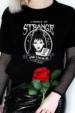 Strange & Unusual Aesthetic Tee - Y2K Fashion, Coquette & Grunge Style,