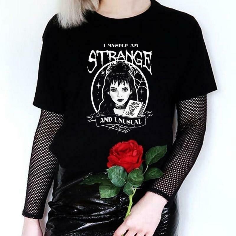 Strange & Unusual Aesthetic Tee - Y2K Fashion, Coquette & Grunge Style, Strange & Unusual Aesthetic Tee - Y2K Fashion, Coquette & Grunge Style,