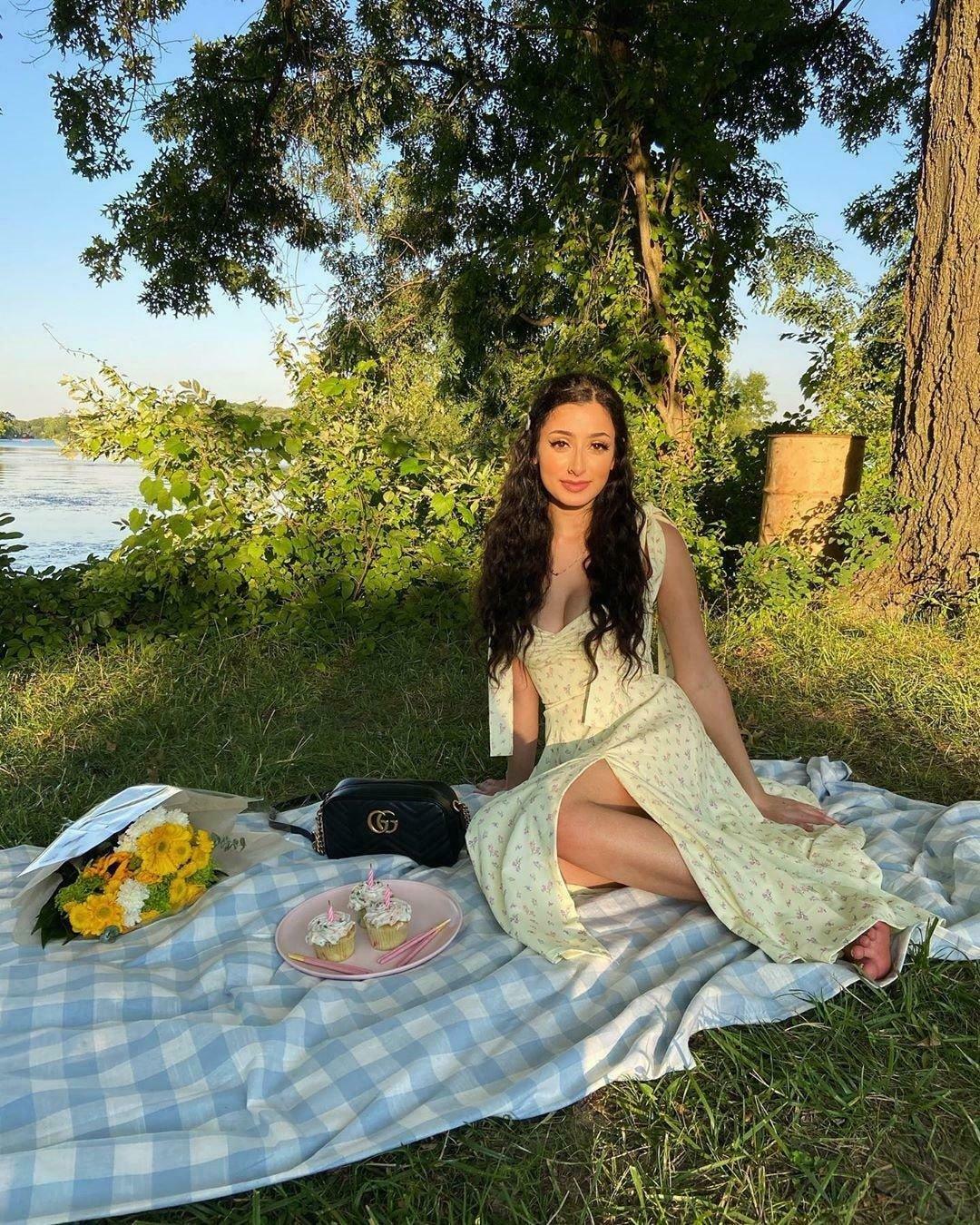 Sunshine's Coquette Aesthetic Floral Dress with Thigh Split - Y2K Fashion Statement Sunshine's Coquette Aesthetic Floral Dress with Thigh Split - Y2K Fashion Statement