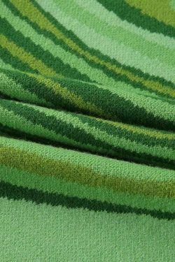 Swirly Sundae Mini Spaghetti Dress - Y2K Fashion with Coquette Aesthetic