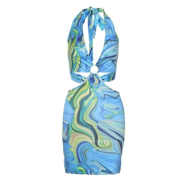 Tangerine Cut Out Mini Dress: Y2K Fashion Statement with Coquette Aesthetic & Grunge Style Tangerine Cut Out Mini Dress: Y2K Fashion Statement with Coquette Aesthetic & Grunge Style