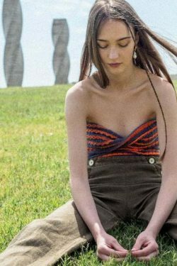 Tropical Tango Tube Top: Y2K Fashion with Coquette Aesthetic, Grunge Style, and Pastel Goth Vibes