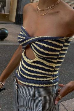 Tropical Tango Tube Top: Y2K Fashion with Coquette Aesthetic, Grunge Style, and Pastel Goth Vibes