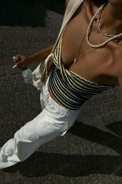 Tropical Tango Tube Top: Y2K Fashion with Coquette Aesthetic, Grunge Style, and Pastel Goth Vibes