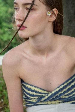 Tropical Tango Tube Top: Y2K Fashion with Coquette Aesthetic, Grunge Style, and Pastel Goth Vibes