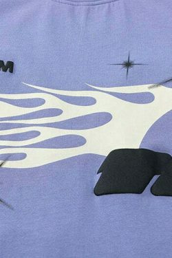 TRYTHM Tribal Y2K Graphic Tee for Women - Coquette Aesthetic Grunge Style with Pastel Goth Vibes