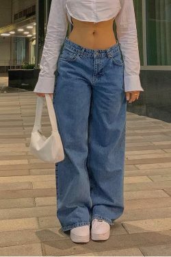 Valentina Verve Mom Jeans - Y2K Fashion Staple for Women with a Coquette Aesthetic and Grunge Style