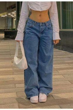 Valentina Verve Mom Jeans - Y2K Fashion Staple for Women with a Coquette Aesthetic and Grunge Style