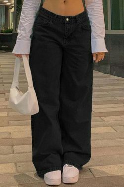 Valentina Verve Mom Jeans - Y2K Fashion Staple for Women with a Coquette Aesthetic and Grunge Style