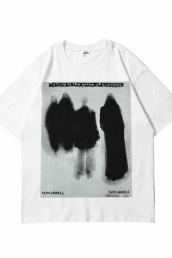 VANCARHELL Gothic Shadow T-Shirt - Y2K Aesthetic Grunge Style Coquette Fashion for Women