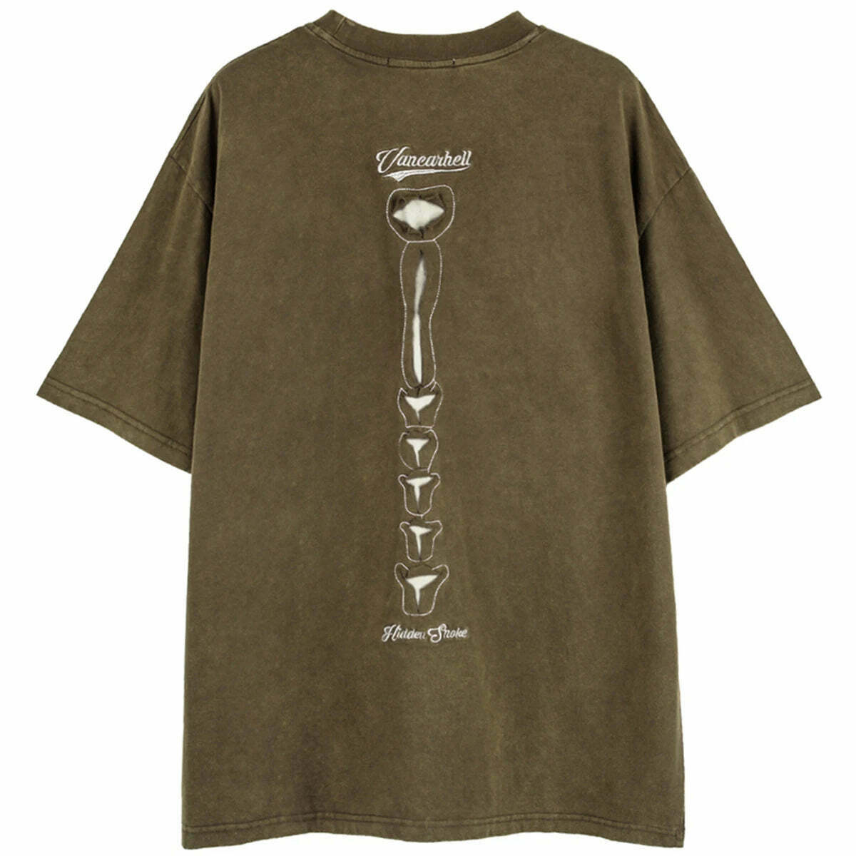 VANCARHELL Skeleton Ribcage T-Shirt - Y2K Aesthetic Grunge Coquette Fashion VANCARHELL Skeleton Ribcage T-Shirt - Y2K Aesthetic Grunge Coquette Fashion
