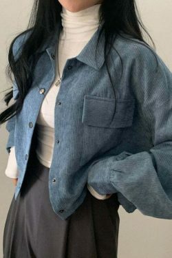 Velvet Valley Jacket - Y2K Fashion Statement with Coquette Aesthetic & Grunge Vibes