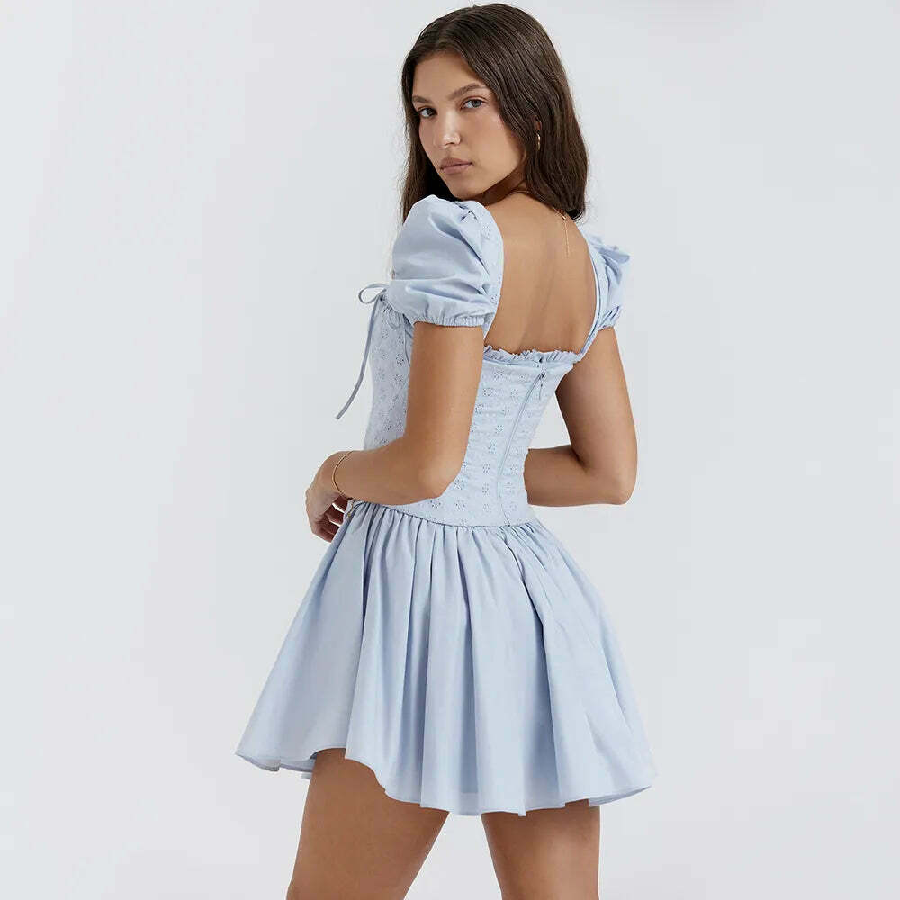 Versatile Vogue Corset Dress: Y2K Fashion with Coquette Aesthetic