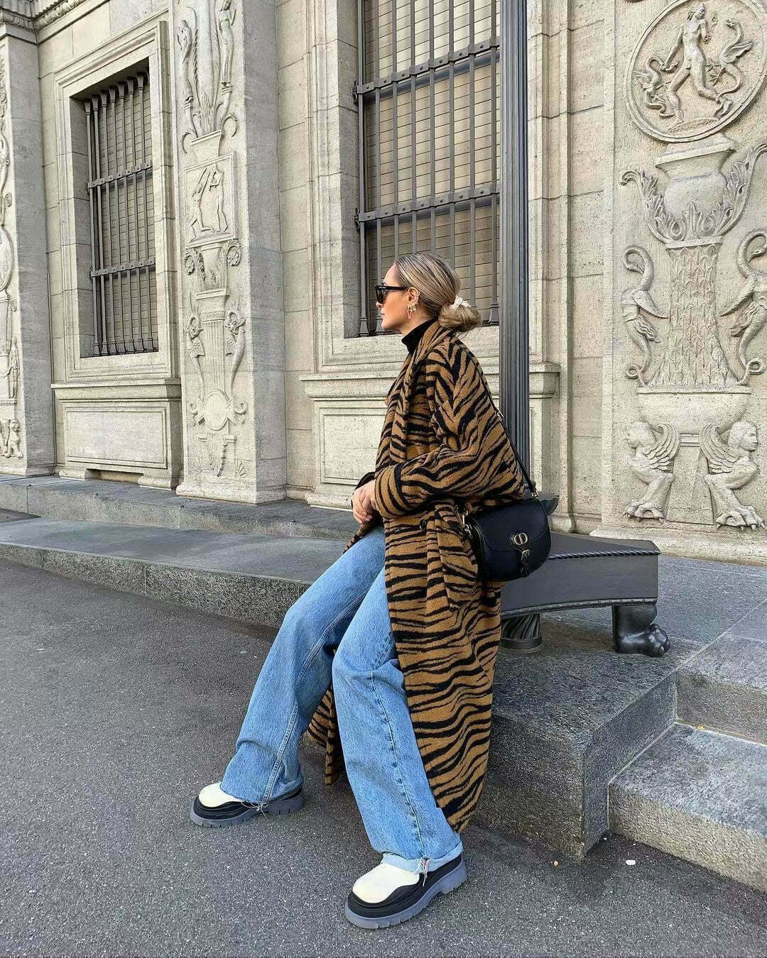 Vintage-Inspired 'Take Me As I Am' Straight Leg Baggy Jeans for Women - Y2K Fashion Statement