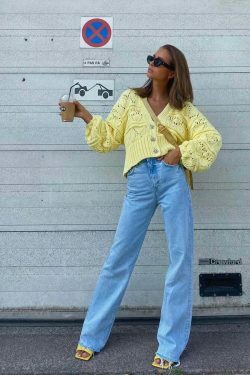 Vintage-Inspired 'Take Me As I Am' Straight Leg Baggy Jeans for Women - Y2K Fashion Statement