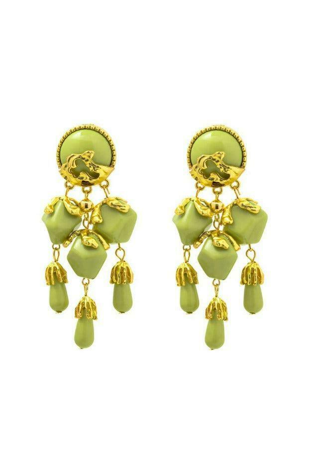 Vintage-Inspired Beaded Fringe Drop Earrings for Y2K Fashion Enthusiasts Vintage-Inspired Beaded Fringe Drop Earrings for Y2K Fashion Enthusiasts