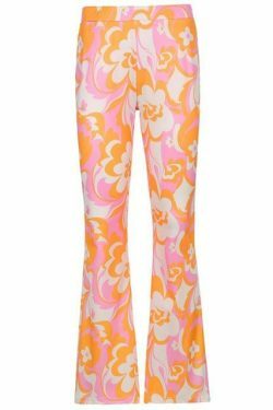 Vintage-Inspired High Waist Floral Boot Cut Pants - Y2K Fashion with Coquette Aesthetic