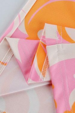 Vintage-Inspired High Waist Floral Boot Cut Pants - Y2K Fashion with Coquette Aesthetic