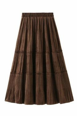 Vintage-Inspired Indie Ruffle Maxi Skirt - Y2K Fashion with Coquette Aesthetic & Grunge Style