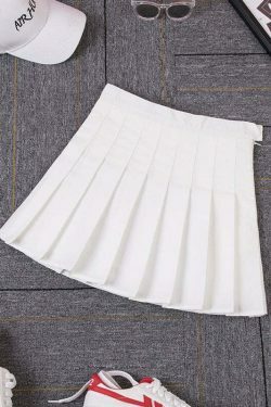 Vintage-Inspired Ruffled High-Waisted Skirt for Y2K Fashion Enthusiasts