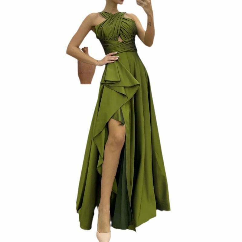 Vintage-Inspired Sleeveless Dress with Elegant Aesthetic for Women's Y2K Fashion and Coquette Style Vintage-Inspired Sleeveless Dress with Elegant Aesthetic for Women's Y2K Fashion and Coquette Style