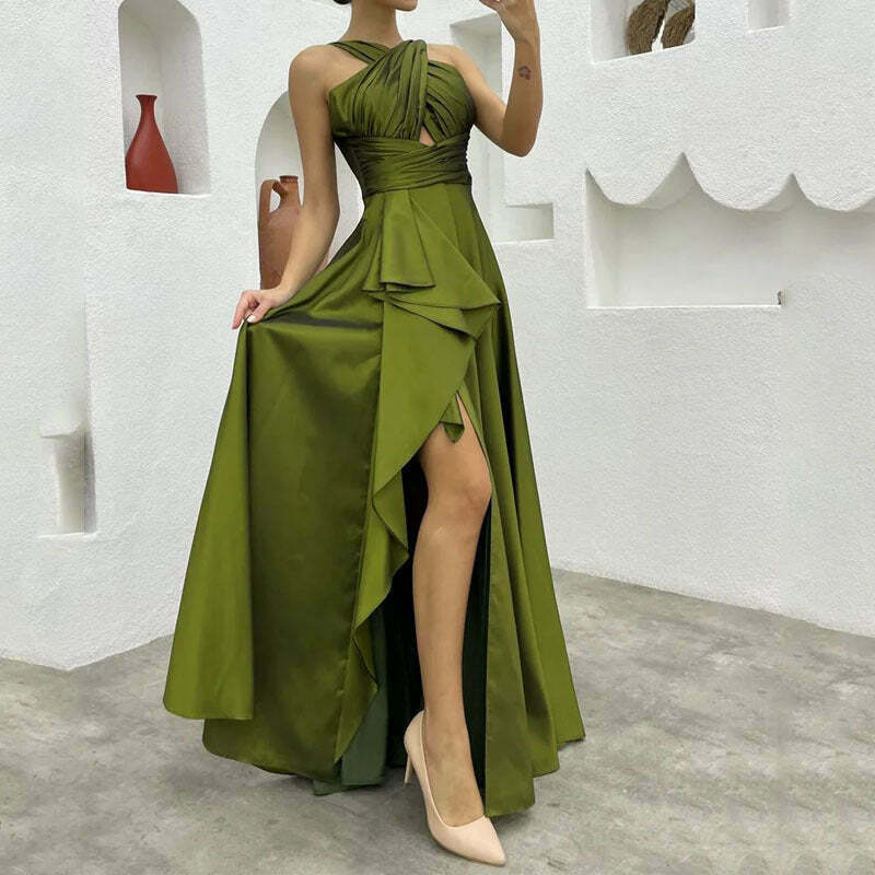 Vintage-Inspired Sleeveless Dress with Elegant Aesthetic for Women's Y2K Fashion and Coquette Style Vintage-Inspired Sleeveless Dress with Elegant Aesthetic for Women's Y2K Fashion and Coquette Style