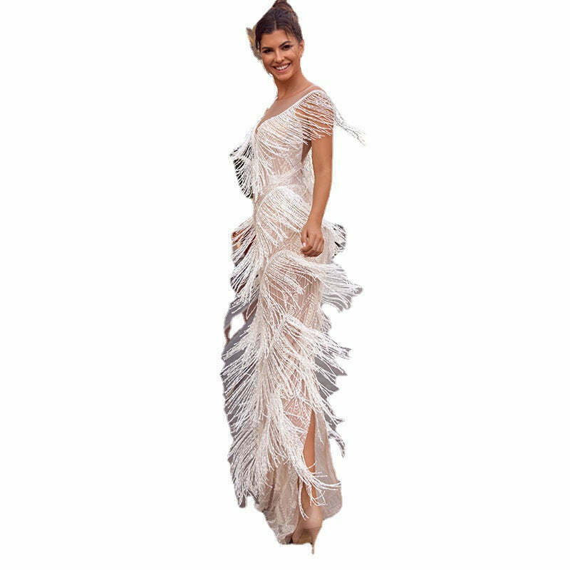 Vintage-Inspired Sleeveless Maxi Dress for Women - Y2K Fashion Aesthetic with Coquette and Grunge