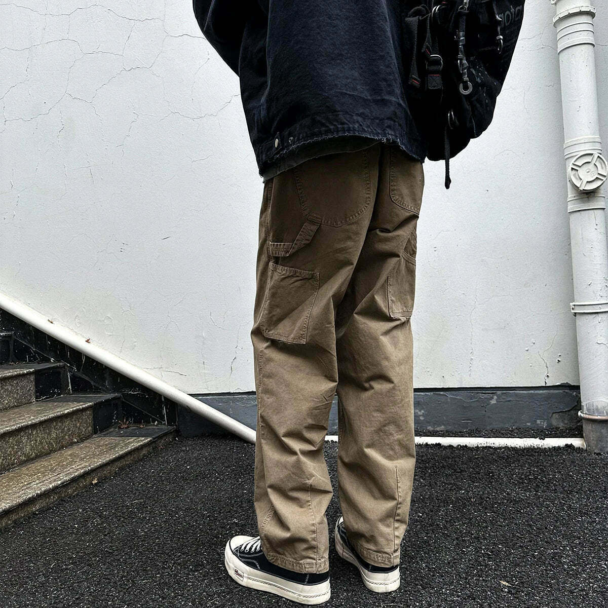 Vintage-Inspired Y2K Cargo Skirt in Coquette Aesthetic & Grunge Style - Pastel Goth Fashion