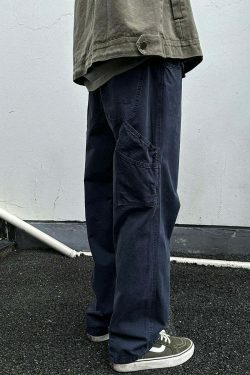 Vintage-Inspired Y2K Cargo Skirt in Coquette Aesthetic & Grunge Style - Pastel Goth Fashion