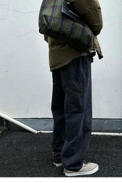 Vintage-Inspired Y2K Cargo Skirt in Coquette Aesthetic & Grunge Style - Pastel Goth Fashion