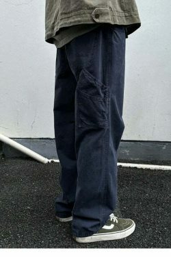 Vintage-Inspired Y2K Cargo Skirt in Coquette Aesthetic & Grunge Style - Pastel Goth Fashion