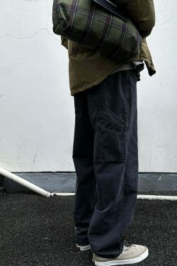 Vintage-Inspired Y2K Cargo Skirt in Coquette Aesthetic & Grunge Style - Pastel Goth Fashion