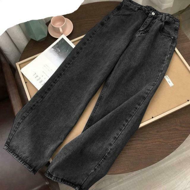 Vintage-Inspired Y2K Wide Legged Jeans for Women - Coquette Aesthetic with a Grunge Twist Vintage-Inspired Y2K Wide Legged Jeans for Women - Coquette Aesthetic with a Grunge Twist