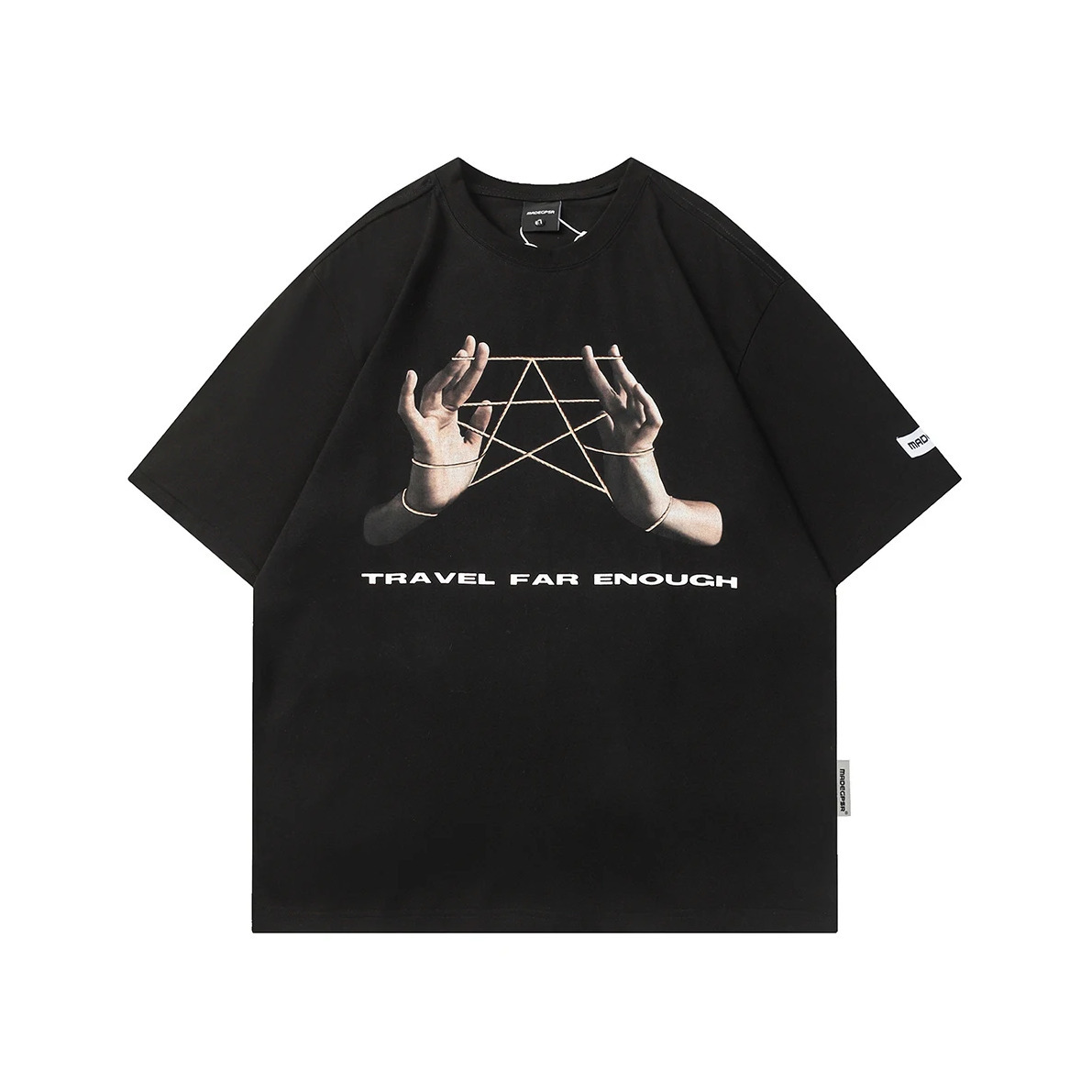 Vintage 'Cats Cradle Star' Graphic Tee - Y2K Aesthetic Fashion for Women