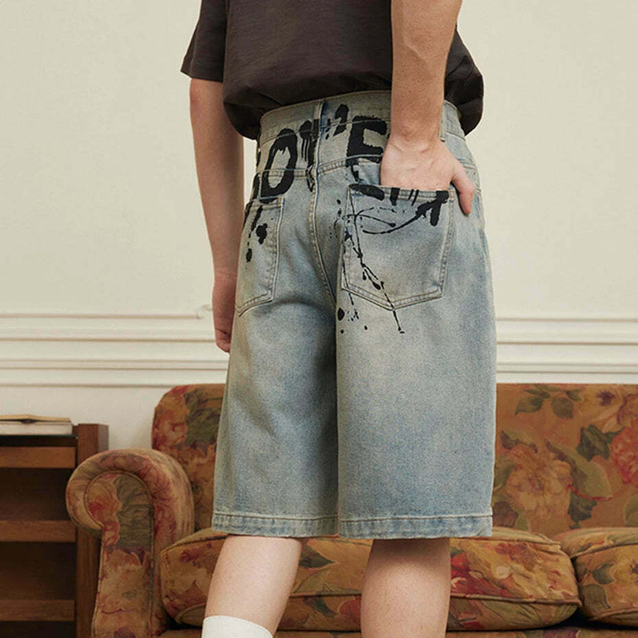 Vintage 'Release' Painted Y2K Cargo Skirt - Coquette Aesthetic Grunge Style Vintage 'Release' Painted Y2K Cargo Skirt - Coquette Aesthetic Grunge Style