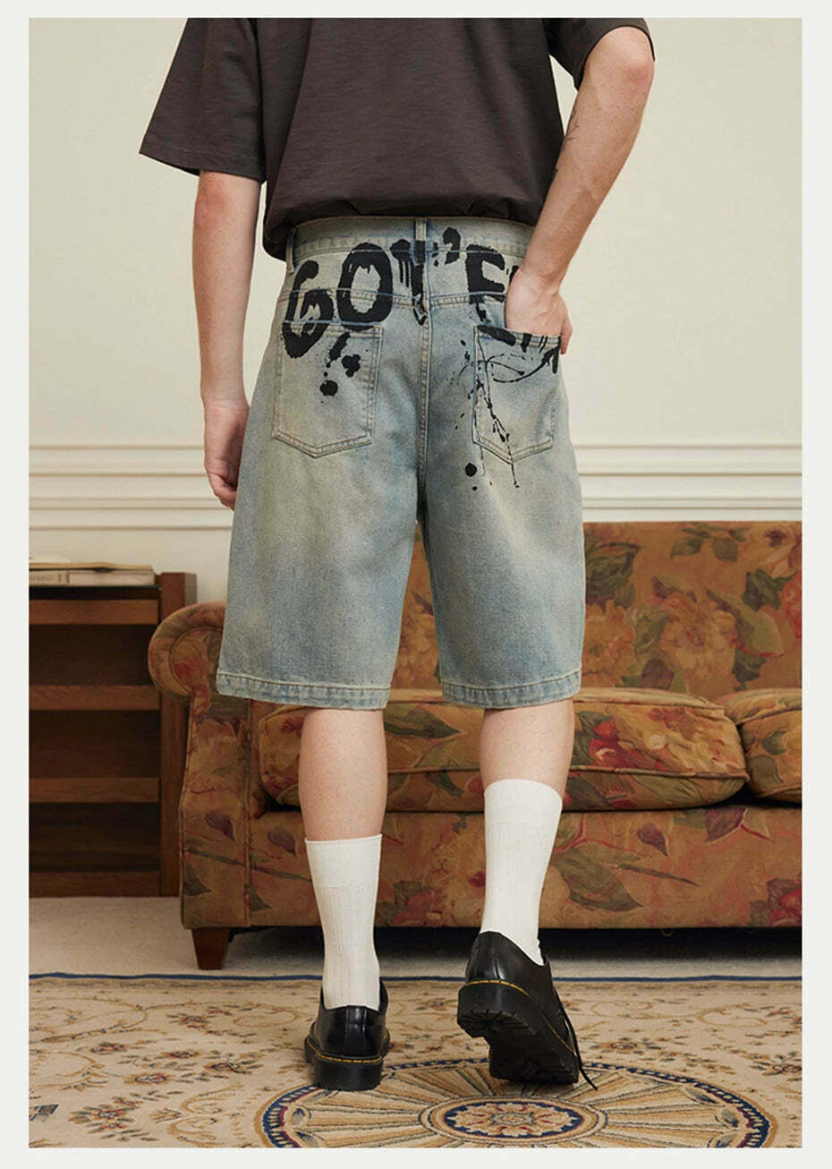 Vintage 'Release' Painted Y2K Cargo Skirt - Coquette Aesthetic Grunge Style Vintage 'Release' Painted Y2K Cargo Skirt - Coquette Aesthetic Grunge Style