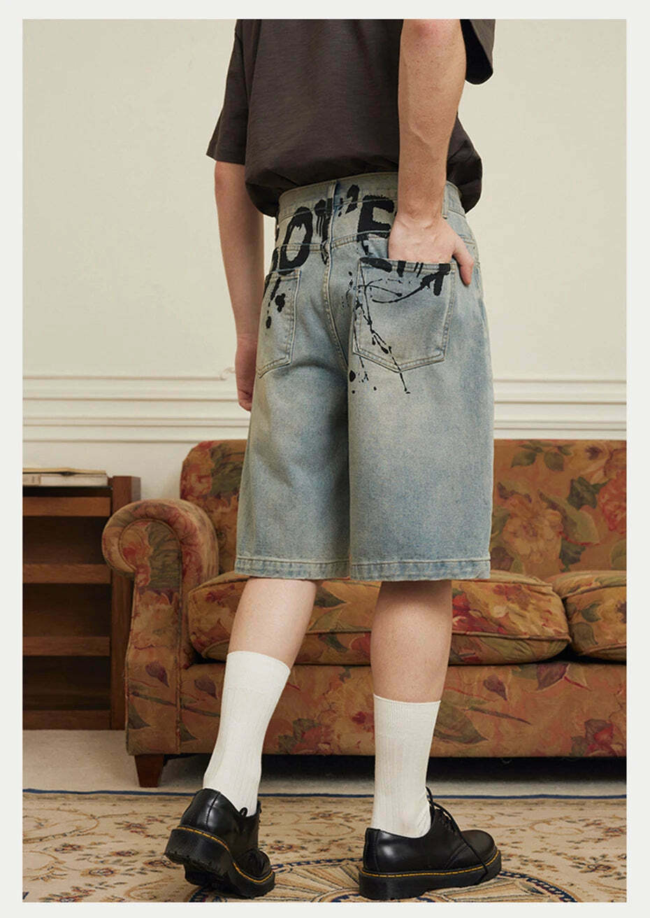 Vintage 'Release' Painted Y2K Cargo Skirt - Coquette Aesthetic Grunge Style Vintage 'Release' Painted Y2K Cargo Skirt - Coquette Aesthetic Grunge Style