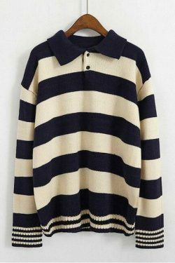 Vintage 90s Aesthetic Sweater: Y2K Fashion for Women - Coquette & Grunge Style Tops