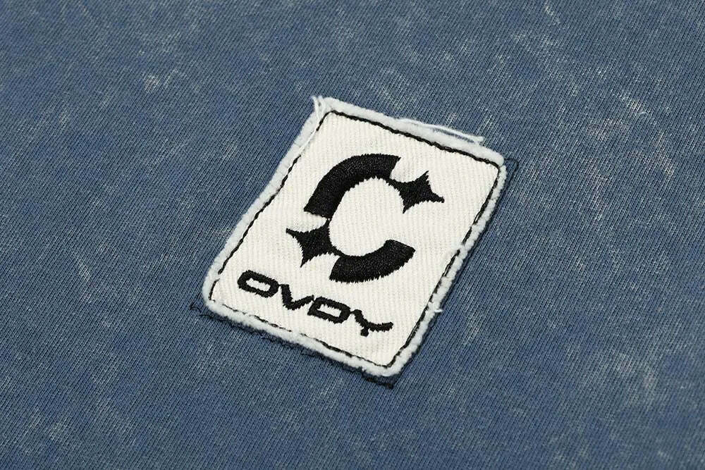 Vintage Acid Wash Ripped Long Sleeve: Y2K Grunge Aesthetic Top for Women