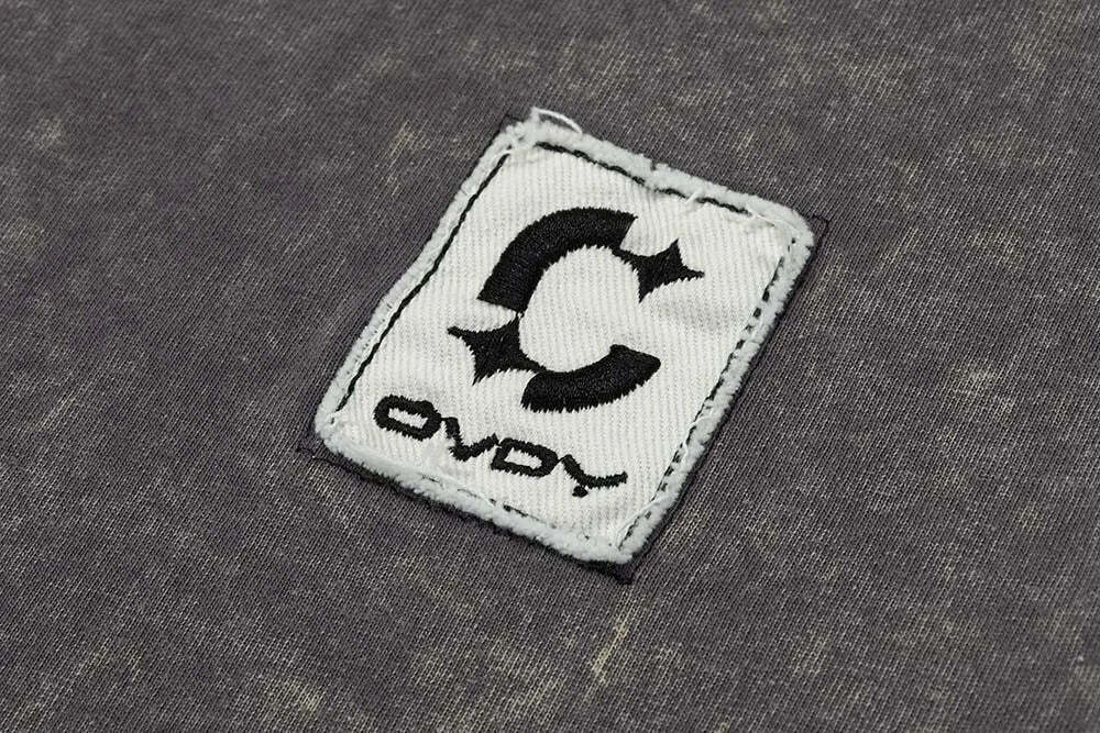 Vintage Acid Wash Ripped Long Sleeve: Y2K Grunge Aesthetic Top for Women