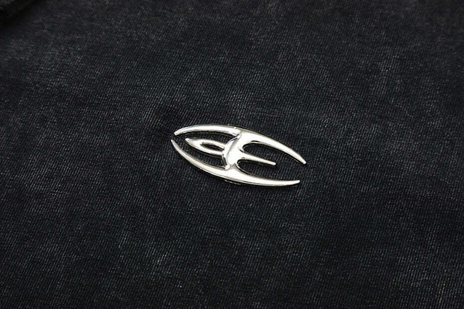 Vintage Acid Wash T-Shirt with Unique Seam Detail - Y2K Fashion Staple for Women Vintage Acid Wash T-Shirt with Unique Seam Detail - Y2K Fashion Staple for Women