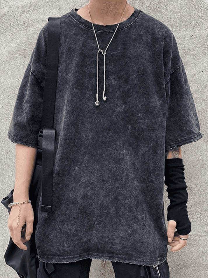 Vintage Acid Wash Tee - Y2K Fashion Men's Retro Grunge Aesthetic Shirt Vintage Acid Wash Tee - Y2K Fashion Men's Retro Grunge Aesthetic Shirt