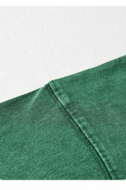 Vintage Acid Washed Long Sleeve Tee - Y2K Fashion Staple for Women - Coquette Aesthetic Grunge Style