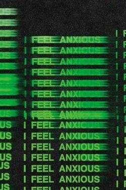 Vintage Aesthetic Anxious Slogan Graphic Tee for Women - Y2K Fashion Statement Piece