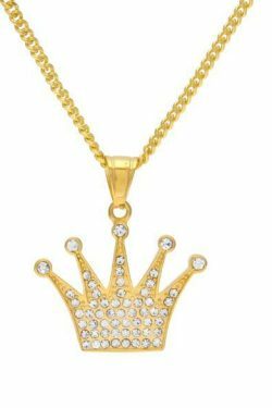Vintage Aesthetic King Necklace - Y2K Fashion Jewelry for Women with Coquette and Grunge Style