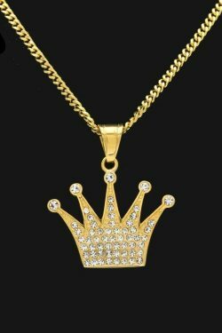 Vintage Aesthetic King Necklace - Y2K Fashion Jewelry for Women with Coquette and Grunge Style