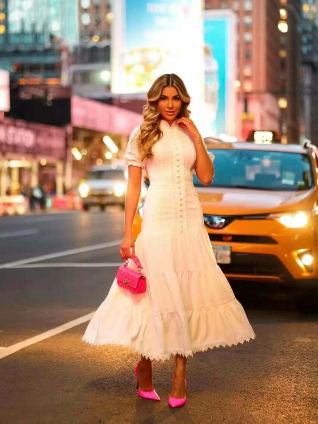 Vintage Collar Embroidery Dress: Y2K Fashion with Coquette & Grunge Aesthetics Vintage Collar Embroidery Dress: Y2K Fashion with Coquette & Grunge Aesthetics